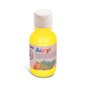 125ml Acrylic Paint - Primary Yellow