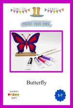 Puddle Day Crafts Paint Your Own - Butterfly