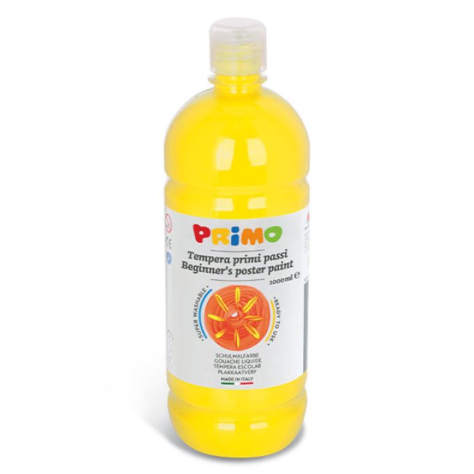 500ml Poster Paint - Primary Yellow