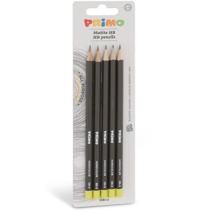 5 HB Graphite Pencils