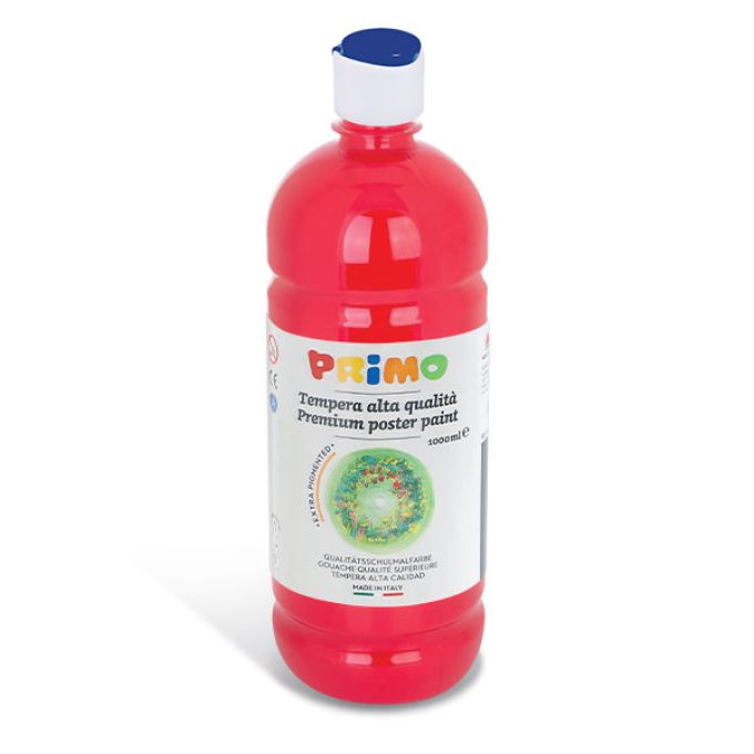 1000ml Tempera Premium - Vermillion Red