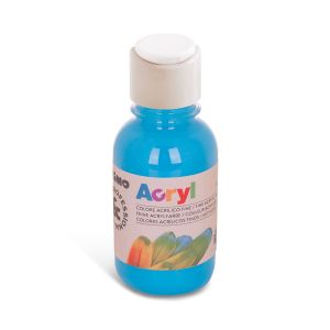 125ml Acrylic Paint - Cyan