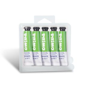 5 x 12ml Premium Poster Paint - Bright Green