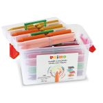 120 Jumbo Wax Crayons in School Box