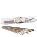 5 Mixed Brush Set for Watercolours
