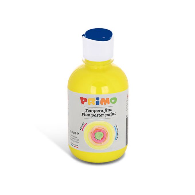 300ml Tempera Fluro Premium - Yellow