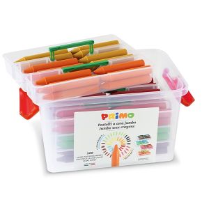 120 Jumbo Crayons in Schoolbox