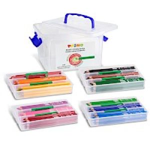 Jumbo Pencil Crayons in Schoolbox